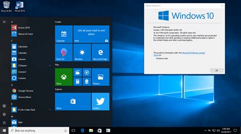 Costless Access of Windows 10 Proficient 1709